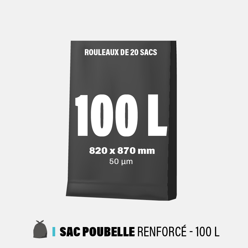Sacs Poubelle Renforcé 150L x100